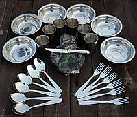 Комплект посуду для 6 осіб камуфляж FDS