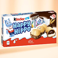 Батончики бегемотики Kinder "Happy Hippo Haselnuss" 105 г