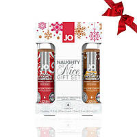 Набор лубрикантов System JO Naughty or Nice Gift Set Candy Cane & Gingerbread (2×30 мл) SO6163