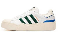 Женские кроссовки Adidas Superstar Bonega 2B White Dark Green