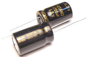 470mkf - 16v EXR 10x12.5mm (Низкий импеданс) EXR471M16B-Hitano, 105°C