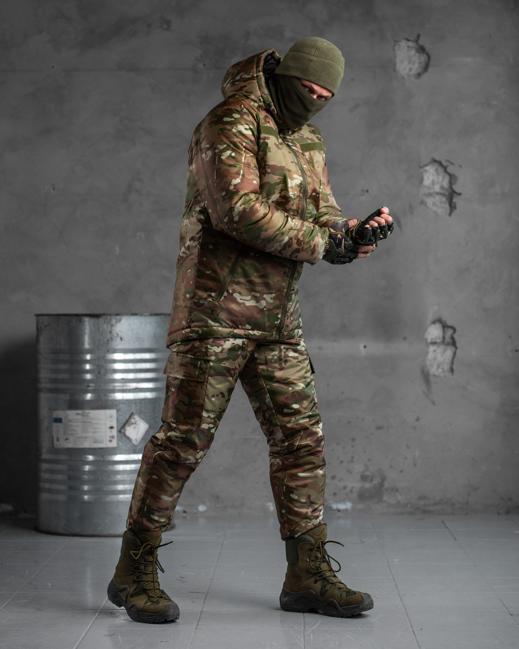 Водонепроницаемый Тактический костюм мультикам на синтепоне, Военный мужской костюм мультикам воєнторг ua - фото 3 - id-p2176971600
