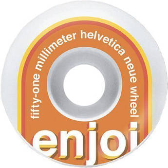 Колеса для скейтборда ENJOI HELVETICA NEUE Orange 51 mm