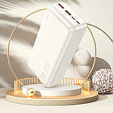 Портативний ЗП Power Bank Hoco J101B Astute PD20W+22.5W 30000 mAh Білий, фото 3