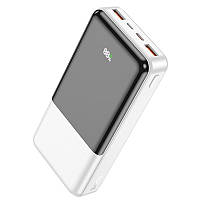 Портативний зарядний пристрій Power Bank Hoco J108A Universe 22.5W 20000 mAh, White