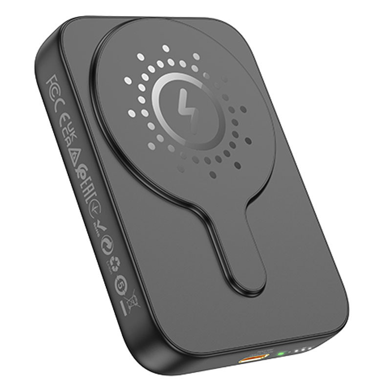 Портативний зарядний пристрій Power Bank Hoco J117 Esteem PD20W із БЗУ 5000 mAh, Black, фото 1