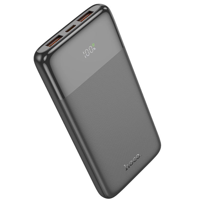 Портативний зарядний пристрій Power Bank Hoco J121 Fast 22.5W+PD20W 10000 mAh, Black