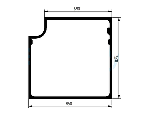 Лобове скло Volvo mini 14586617