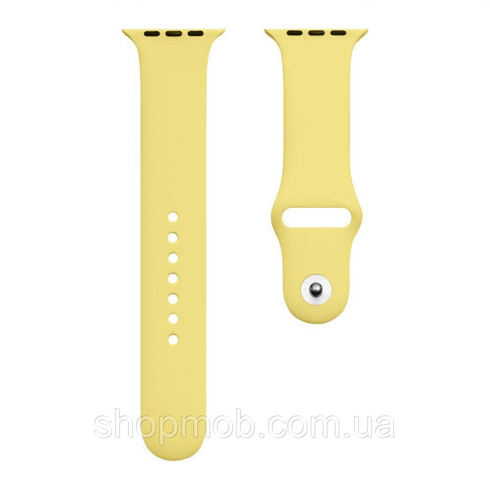 SM  SM Ремешок для Apple Watch Band Silicone One-Piece Size-S 38/40/41 mm Цвет 22, Coffee