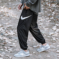 Штани nike нейлон Nike Nylon Pants Side Swoosh Штани swoosh Штани nike big swoosh Штани спортивні Штани nike