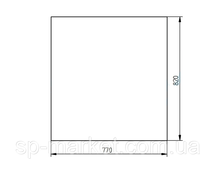 Лобове скло верхнє mini CAT 301.4C 292-0452 (  2920452 ), фото 1
