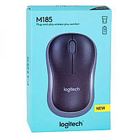 SM  SM Wireless Мышь Logitech M185 мятая упаковка Цвет Черный