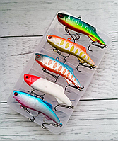 Воблер Lotus Lure Shiriten Soft VIBE 73 mm 17g Набор 5шт в коробке