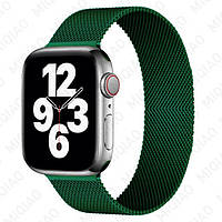 Ремешок для Apple Watch Milanise Loop Series 42/44 mm (Зеленый / Pine green)