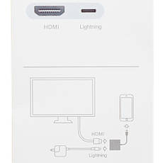 SM  SM Переходник Lightning to HDMI Цвет Белый, фото 2