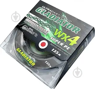 Шнур "GLADIATOR" (зелений, 4-х житловий) 112 m 0.30