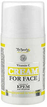 Крем для обличчя омолоджуючий Top Beauty з вітаміном C 50 мл