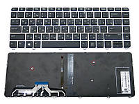 Клавиатура HP EliteBook Folio M5 с подсветкой клавиш, матовая (850913-251) для ноутбука для ноутбука