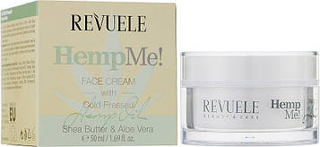 Крем для обличчя Revuele Hemp Me Face Cream With Cold Pressed 50 мл