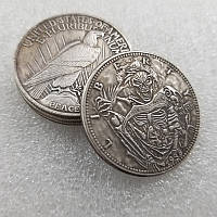 Сувенир монета доллар США Морган 1936г " Время пришло" In god we trast. Hobo Coin American Morgan
