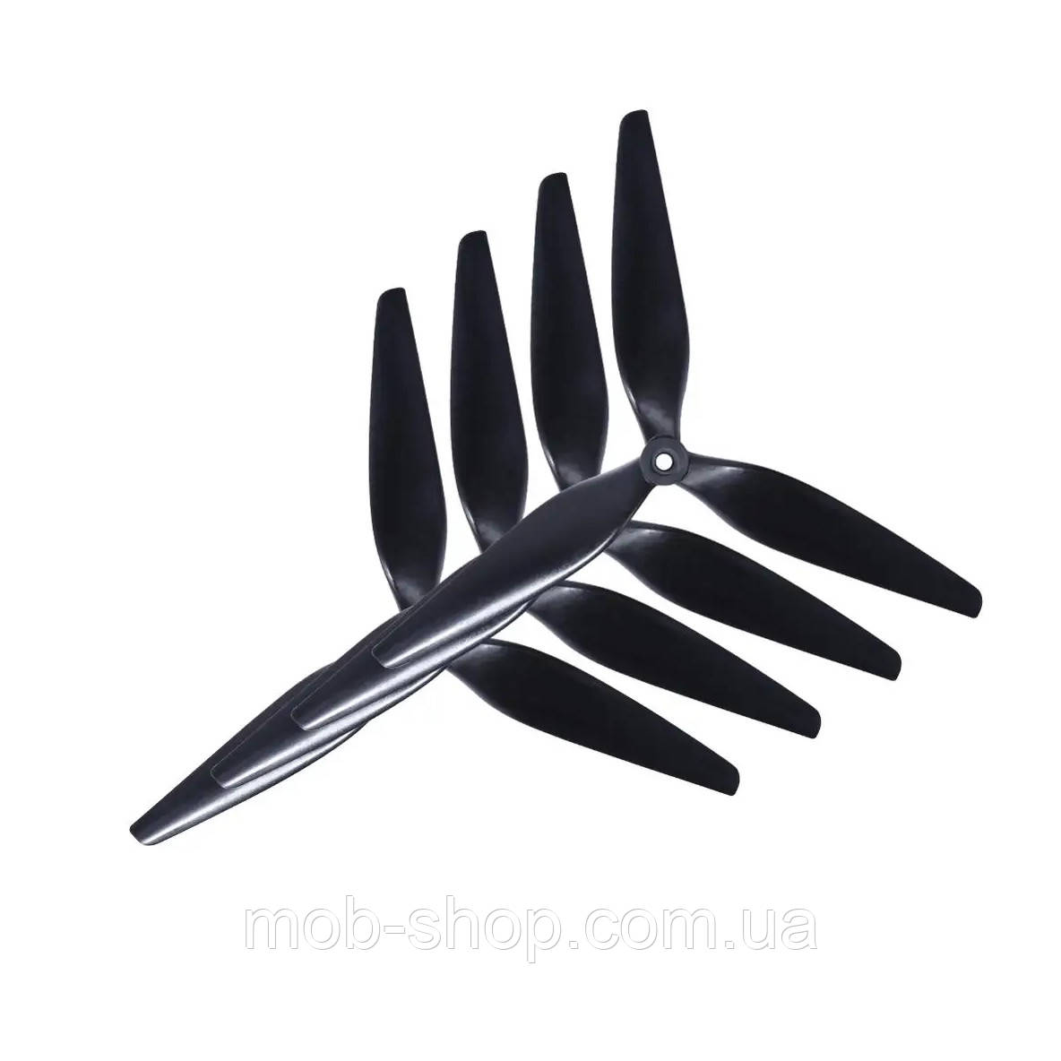 4 шт! Пропелери для дрону 10" HQProp MacroQuad 10X5X3 1050 (2xCW+2xCCW) black