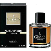 Чоловічі парфуми Gisada Ambassador for Men (Гісада Амбасадор фор Мен) Парфумована вода 100 ml/мл