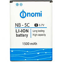 Аккумулятор Original Quality Nomi NB-5C, i300, 1500 mAh
