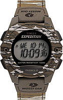 Mossy Oak Original Bottomland Camo Часы Timex Expedition Digital Chrono Alarm Timer 39 мм