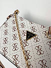 Жіноча сумка Гесс біла Guess White, фото 7