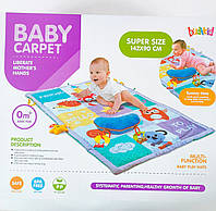 Коврик для малышей, развивающий коврик , подушка, прорезыватели
