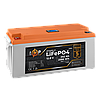 Акумулятор LP LiFePO4 для ДБЖ LCD 12V (12,8V) - 202 Ah (2586Wh) (BMS 100A/50A) пластик, фото 4