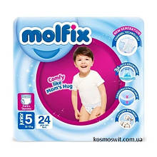 Підгузки-трусики Molfix Pants 5 Junior (12 - 17 кг) 24 шт