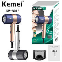 Фен для волос Kemei KM-8016