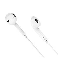 Навушники HOCO M101 Crystal joy wire-controlled earphones with microphone White oct