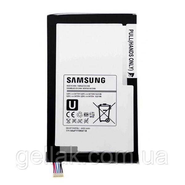 Акумулятор Samsung EB-BT330FBU, Galaxy Tab 4 8.0 T330, T331, T335, 4450 mAh
