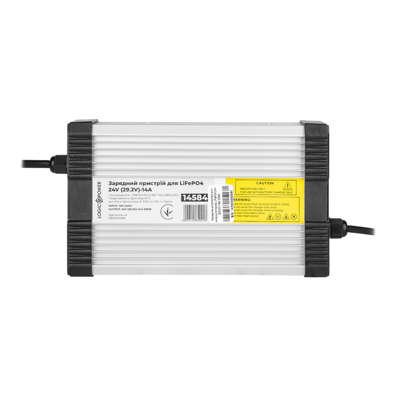 Зарядний пристрій для акумуляторів LiFePO4 24V (29.2V)-14A-336W, фото 1