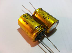 220mkf - 40v (Низкий импеданс) Matsushita M CE 20*30, 125°C military