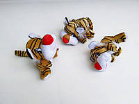 Мягкая игрушка Тигр длина игрушки 20 см, см. описание