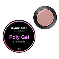 Жидкий Полигель Magic Girl PolyGel #4 нюдовый 15 мл