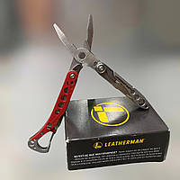 Мультиинструмент LEATHERMAN Style PS с карабином, 8 инструментов, мультитул пассатижи с острогубцами