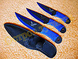 Комплект  ножів Mountain Eagle набір 3 шт. з чохлом, фото 2