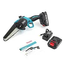 Акумуляторна міні пила Makita DUC155HN (24V, 5Аh, шина 15 см) з автоматичним мастилом ланцюга. Гілкоріз Макіта, фото 5