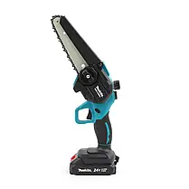 Акумуляторна міні пила Makita DUC155HN (24V, 5Аh, шина 15 см) з автоматичним мастилом ланцюга. Гілкоріз Макіта, фото 6