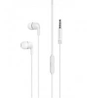 Навушники BOROFONE BM83 Craft universal earphones with mic White inc jun