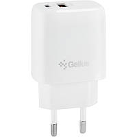 Мережевий зарядний пристрій Gelius Pro X-Duo GP-HC014 USB+Type-C QC3.0/PD20W (Білий/White)