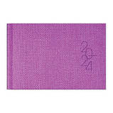 Еженедельник Brunnen 2024 карманный Tweed, фиолетовый (73-755 32 664), фото 3