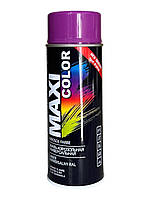 Краска фиолетовая в баллончике RAL 4008 MAXI COLOR AEROSOL Farbe 400 мл