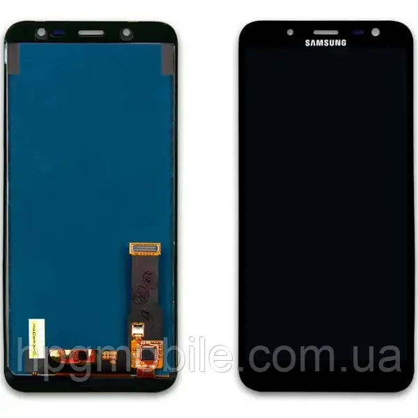 Дисплей для Samsung J600/J6 2018 (TFT) модуль (екран, сенсор) Чорний, фото 1