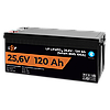 Акумулятор LP LiFePO4 25,6V - 120 Ah (3072Wh) (Smart BMS 100А) з BT пластик для ДБЖ, фото 4