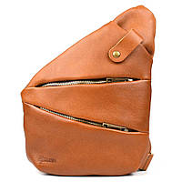 Мужская сумка-слинг через плечо микс канваса и кожи TARWA GBC-6402-3md LIKE